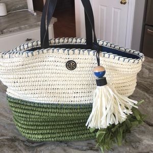 Tory Burch beach tote